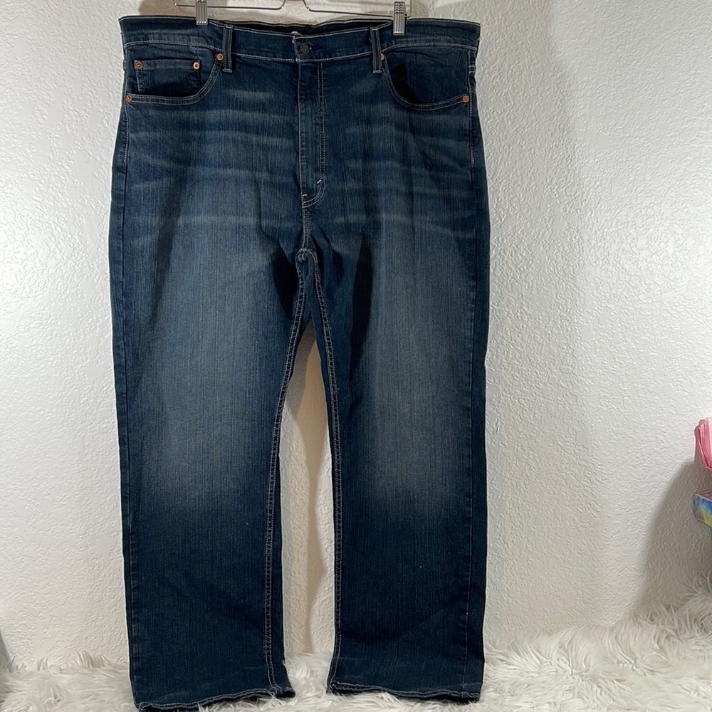 Levi Strauss & Co. 559 Relaxed Straight Fit Jeans with Pockets Size 42x32